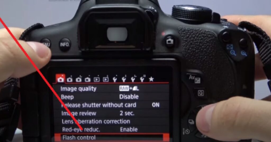 how to turn off flash